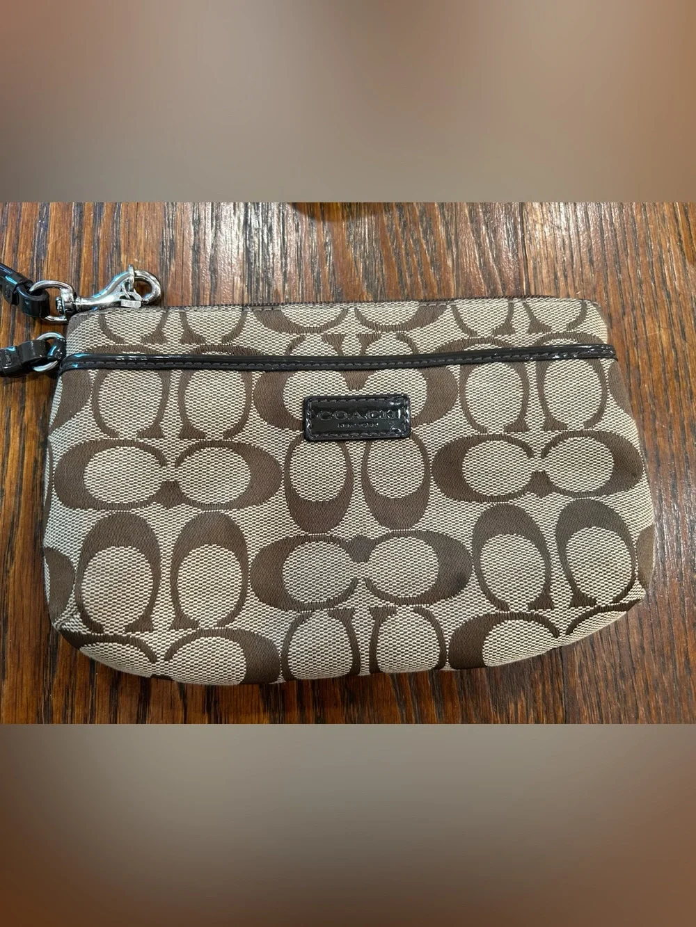 Coach three wristlets